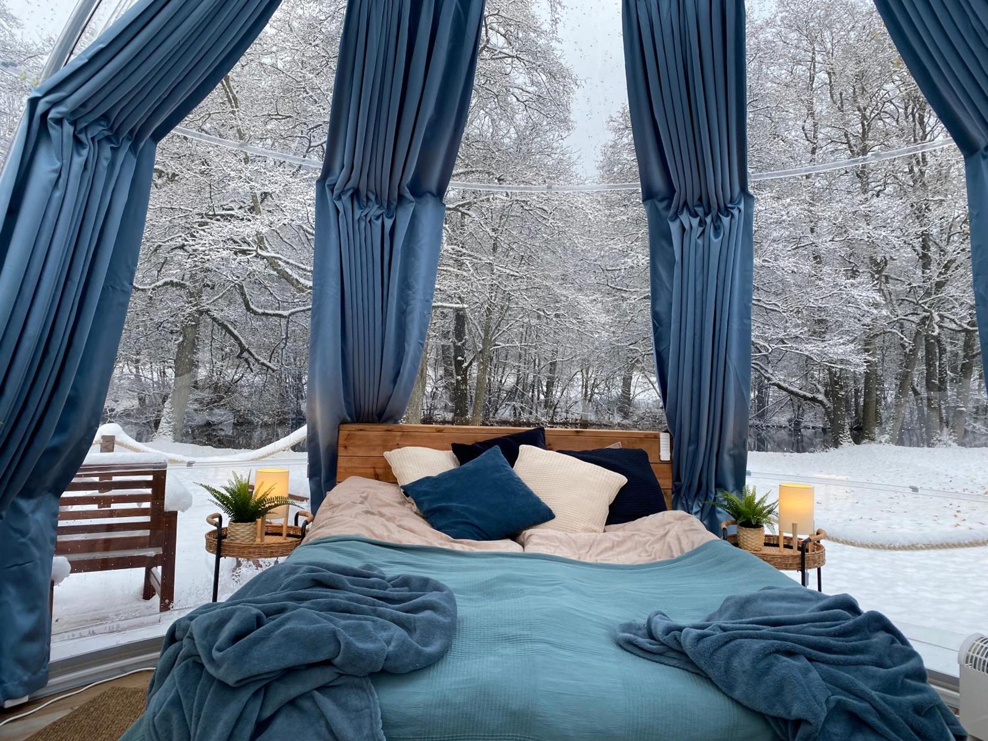 Boras Camping & Vandrahem Bagian luar foto