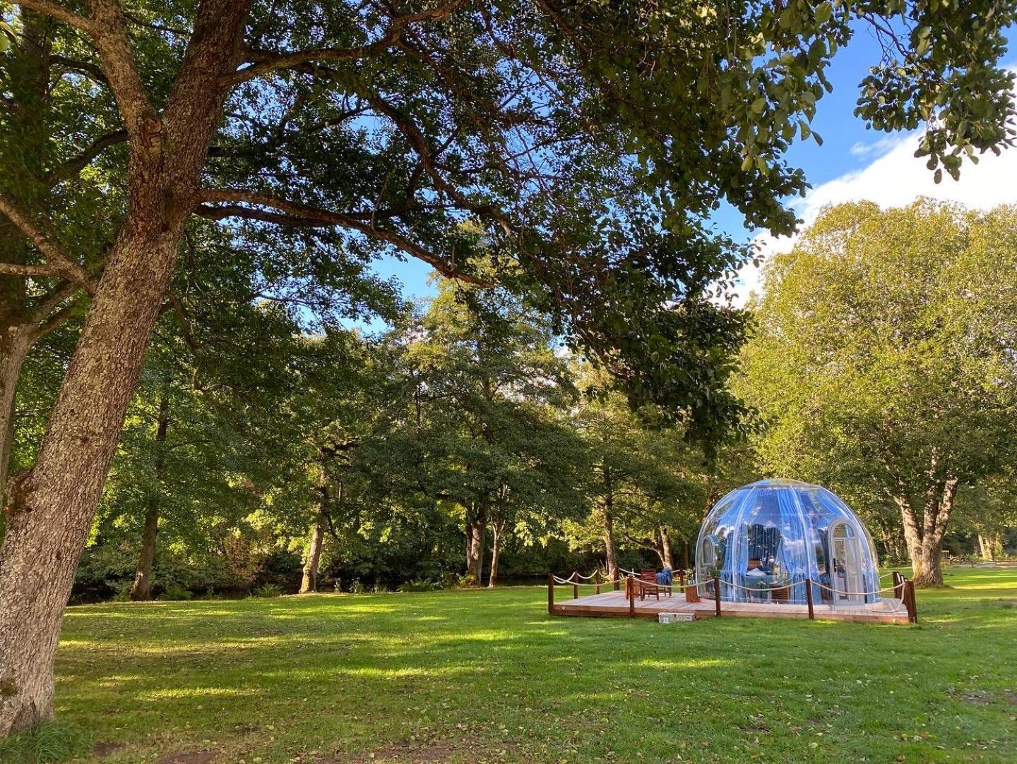 Boras Camping & Vandrahem Bagian luar foto